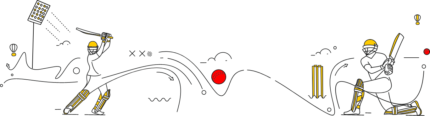 Cricket training drills and match statistics at Sparc Academy