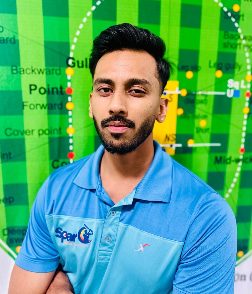 Preet Shah, Coach U11, U13 at Sparc Cricket Academy